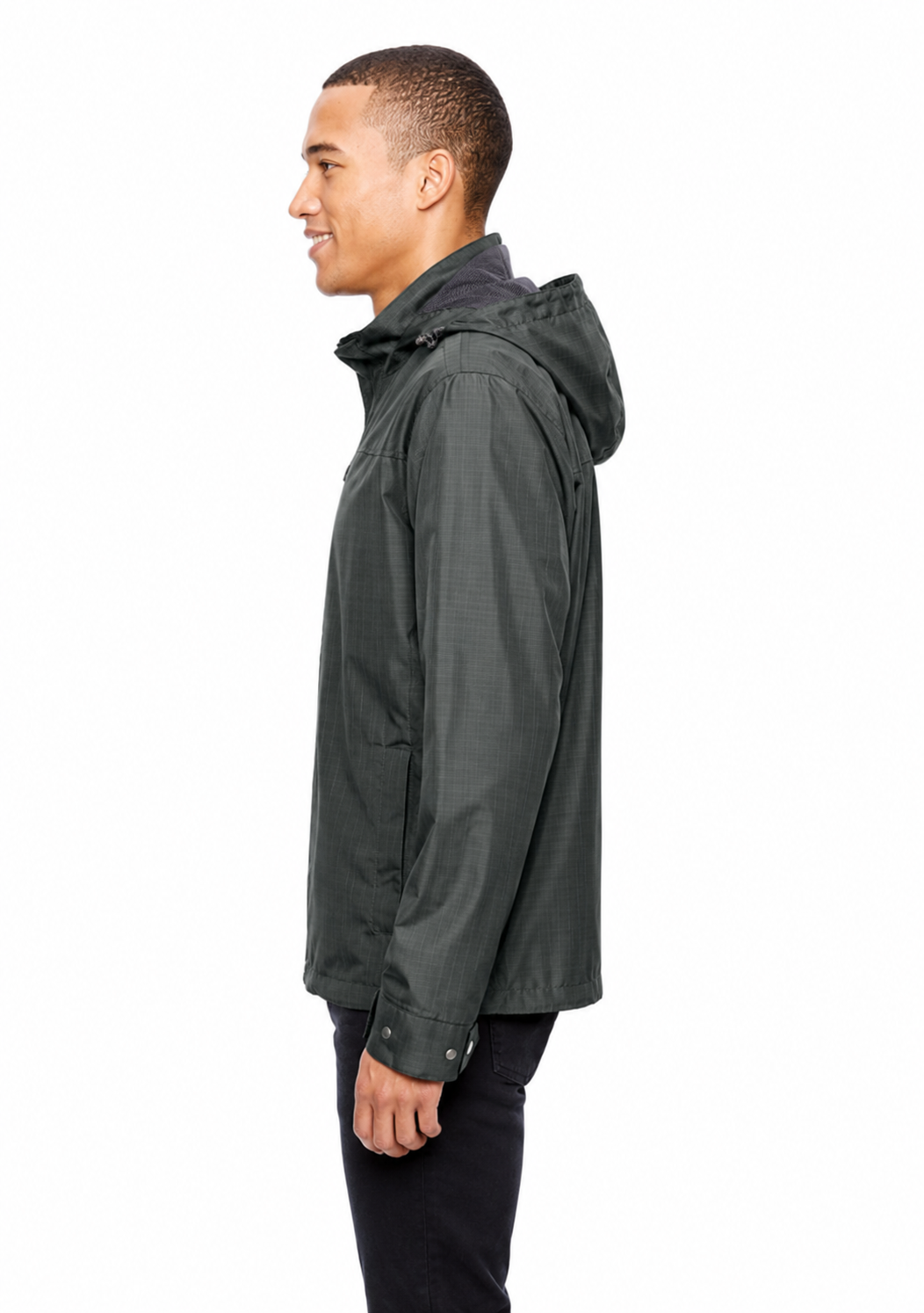 North End Lightweight Jacket with Pattern - Image 3