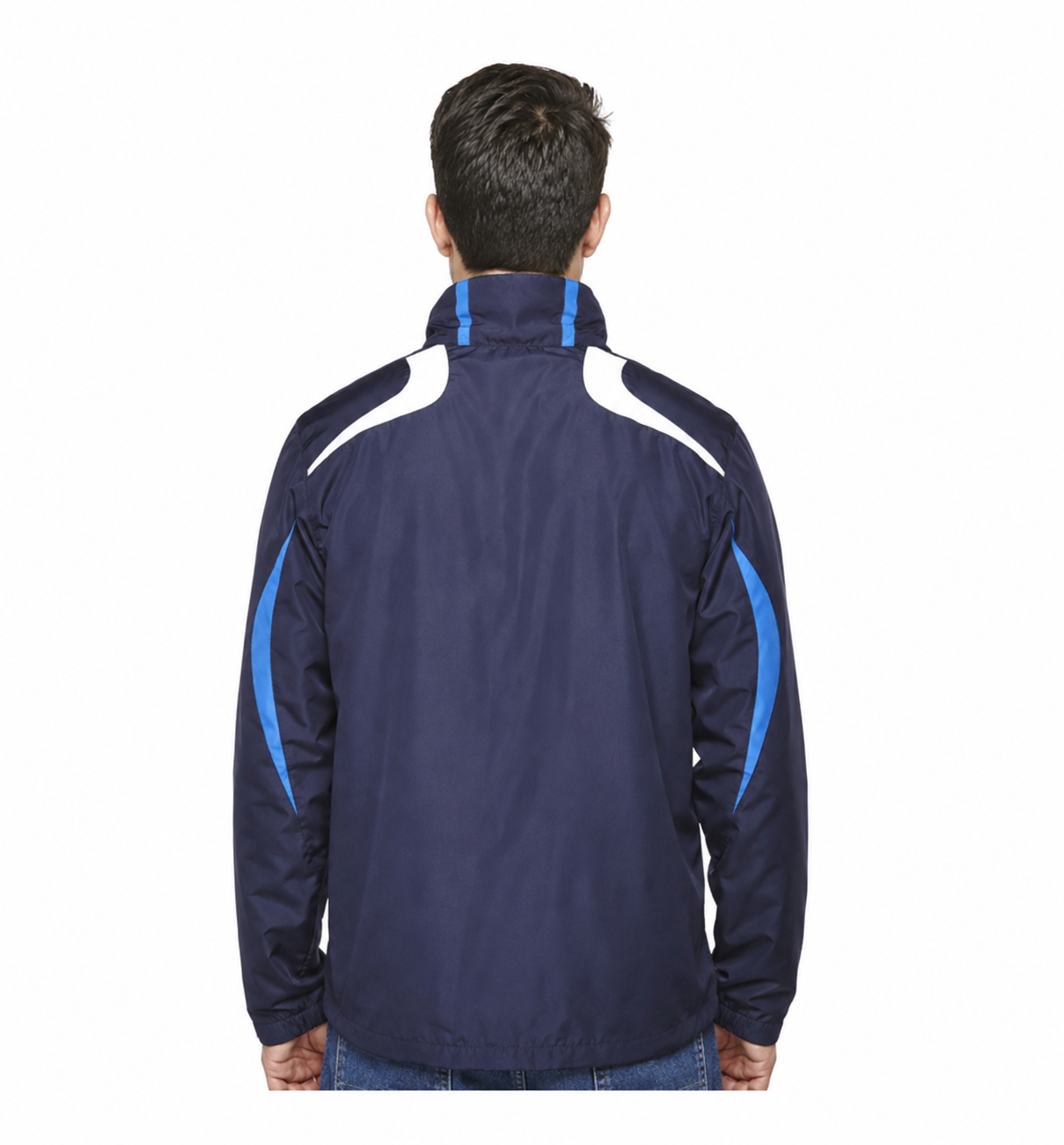 North End Men's Active Lite Colorblock Jacket - Image 4