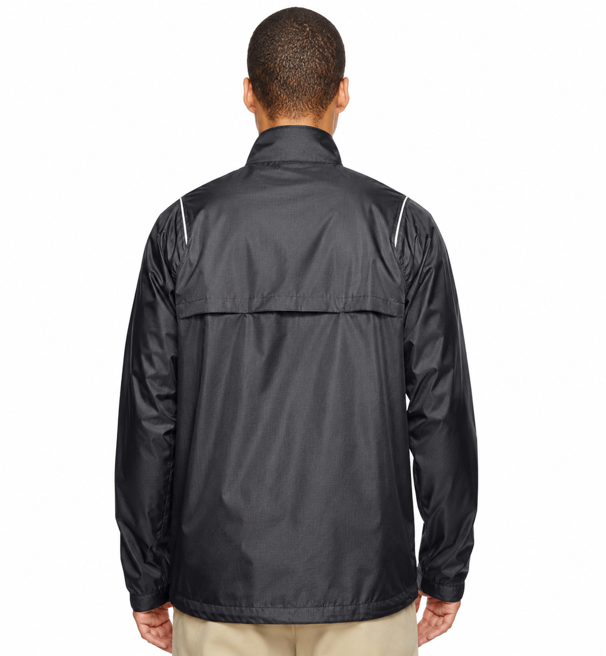 North End Polyester Dobby Jacket with Print - Image 4