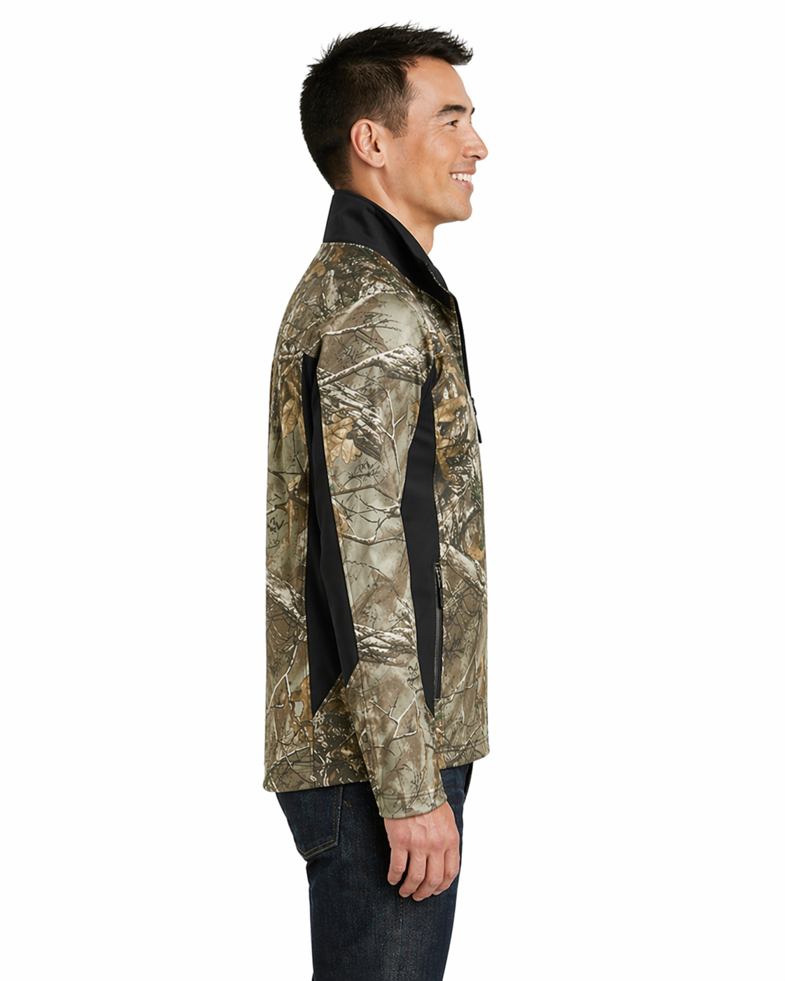 Port Authority Camouflage Colorblock Soft Shell - Image 2