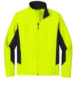 Alternative view of Port Authority Core Colorblock Soft Shell Jacket