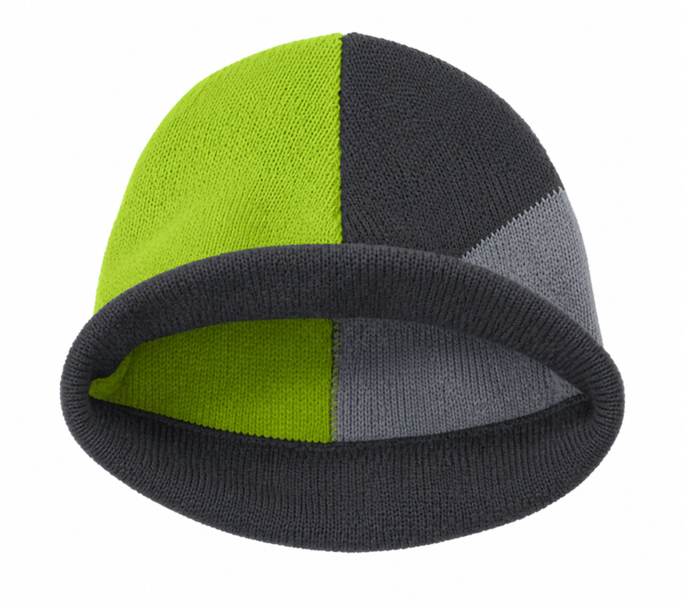 Port Authority Cuffed Colorblock Beanie - Image 3