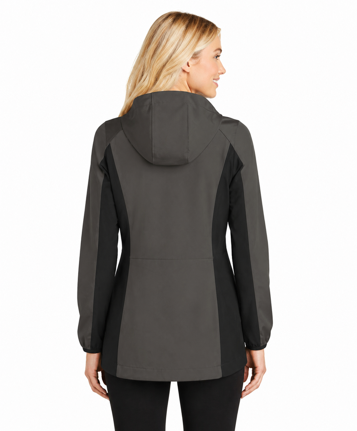 Port Authority Ladies Active Hooded Soft Shell Jacket - Image 3