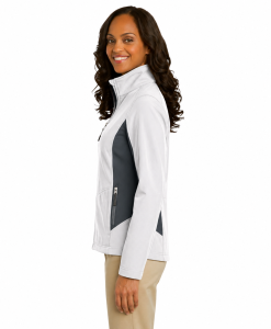 Alternative view of Port Authority Ladies Core Colorblock Soft Shell Jacket