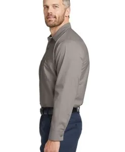 Alternative view of Red Kap Long Size, Long Sleeve Industrial Work Shirt