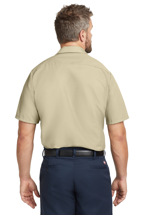 Red Kap Long Size, Short Sleeve Industrial Work Shirt - Image 3
