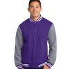 Sport-Tek Fleece Letterman Jacket