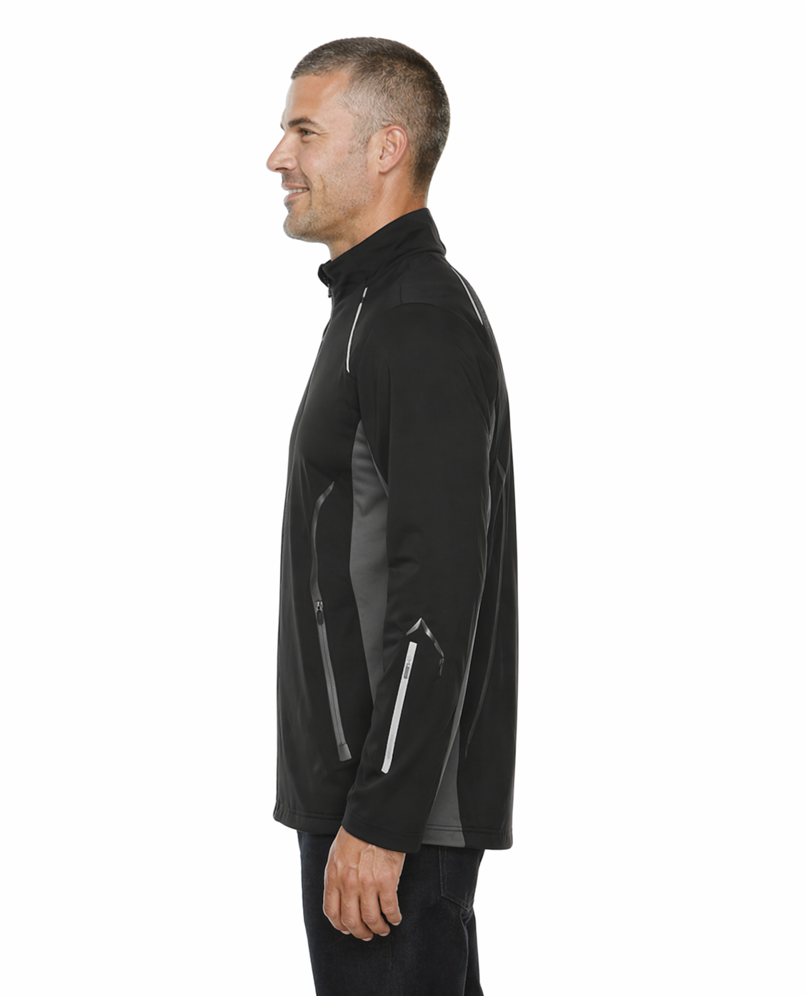 Soft Shell Jacket with Laser Perforation - Image 3