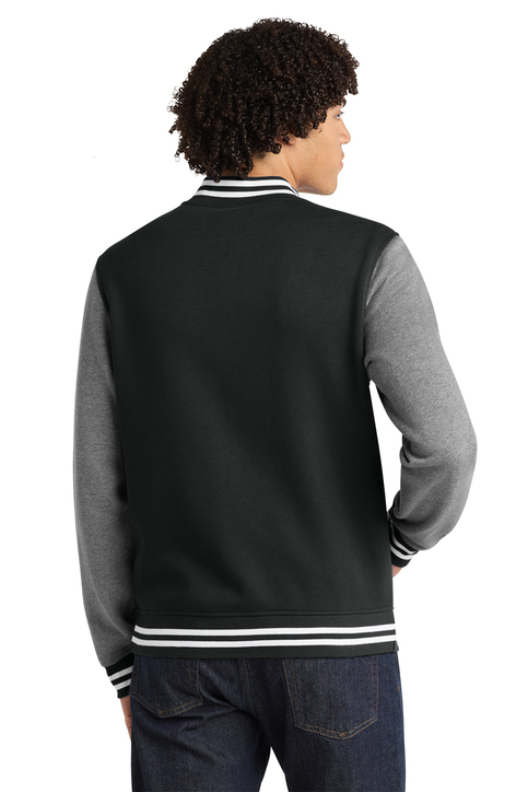 Sport-Tek Fleece Letterman Jacket - Image 4