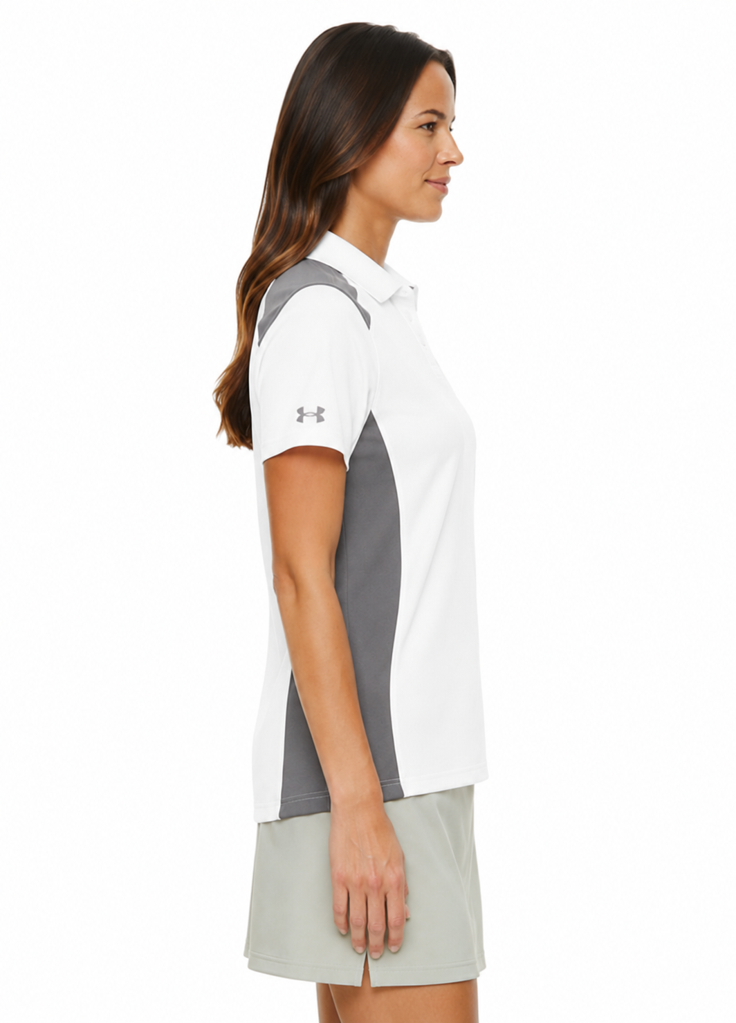 Under Armour Ladies Colorblock Polo - Image 2