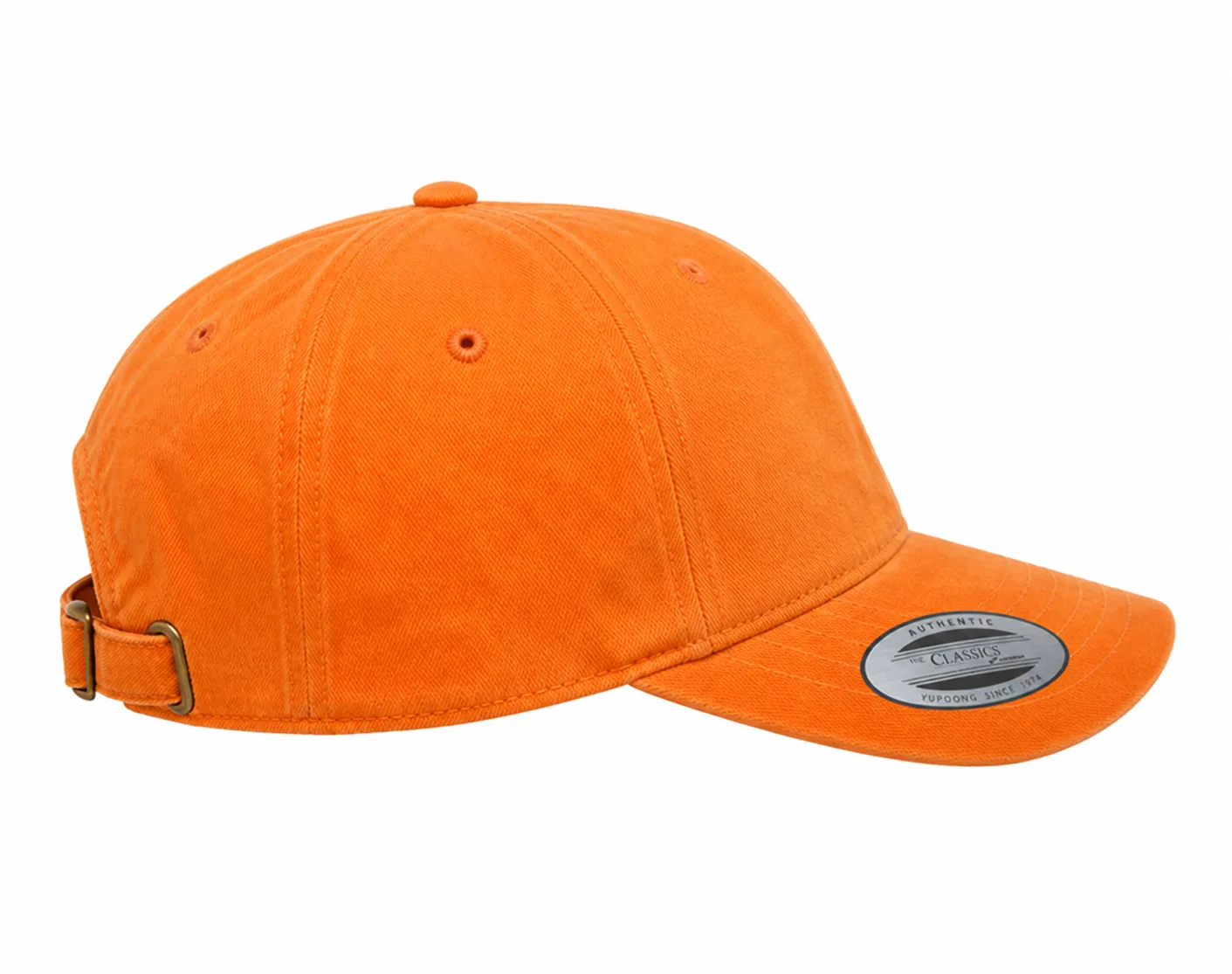 Yupoong Brushed Cotton Twill Mid-Profile Cap - Image 2