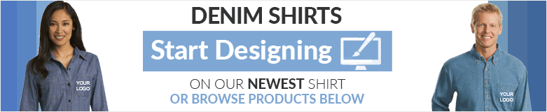 design embroidered denim shirts