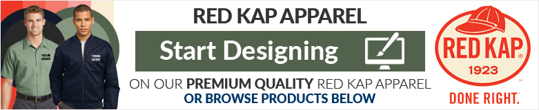custom red kap apparel