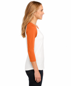 Alternative view of Juniors3/4-Sleeve Raglan Tee