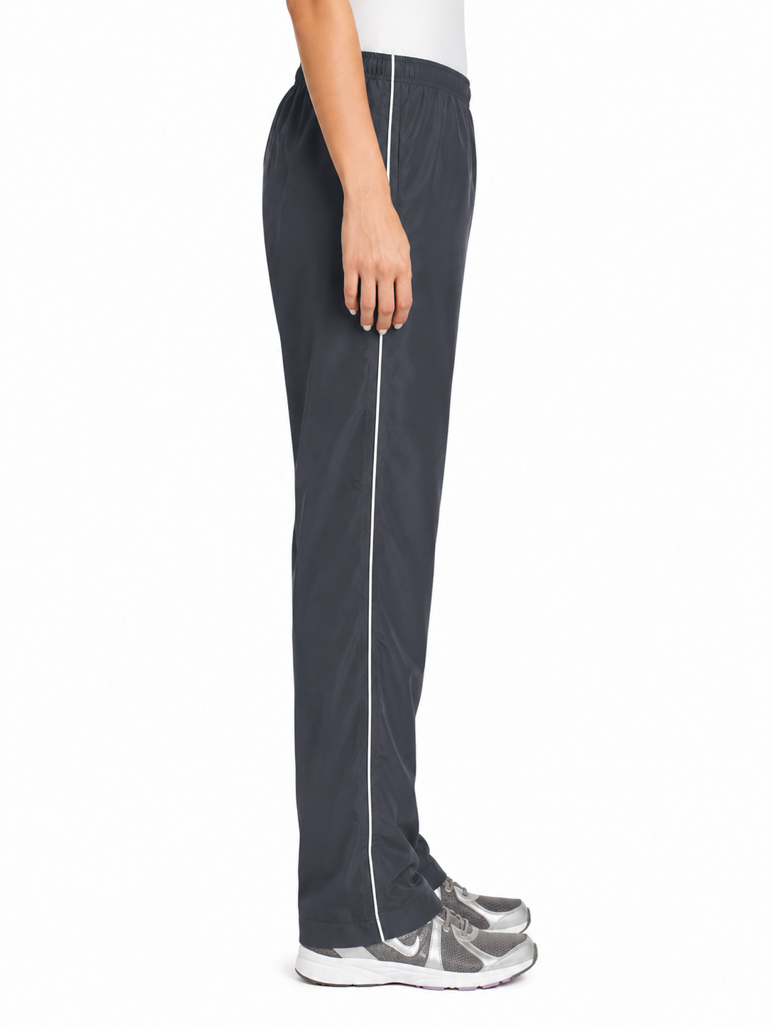 Sport Tek Ladies Piped Wind Pant - Image 2
