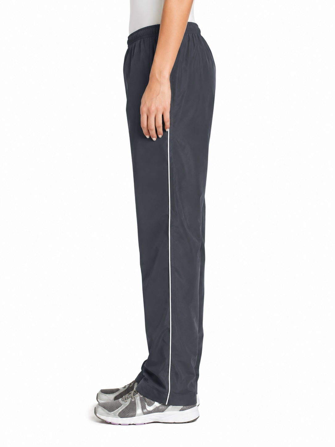 Sport Tek Ladies Piped Wind Pant - Image 3