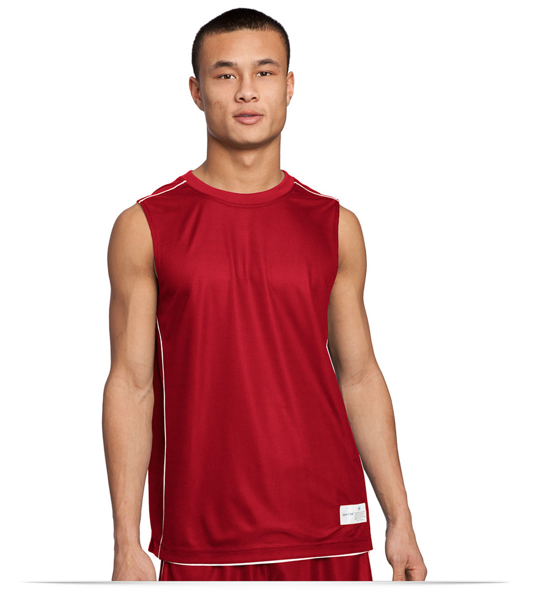 truered PosiCharge Mesh Reversible Sleeveless Tee