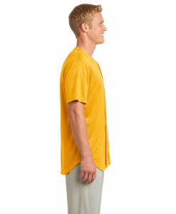 Alternative view of Tough Mesh Full-Button Jersey