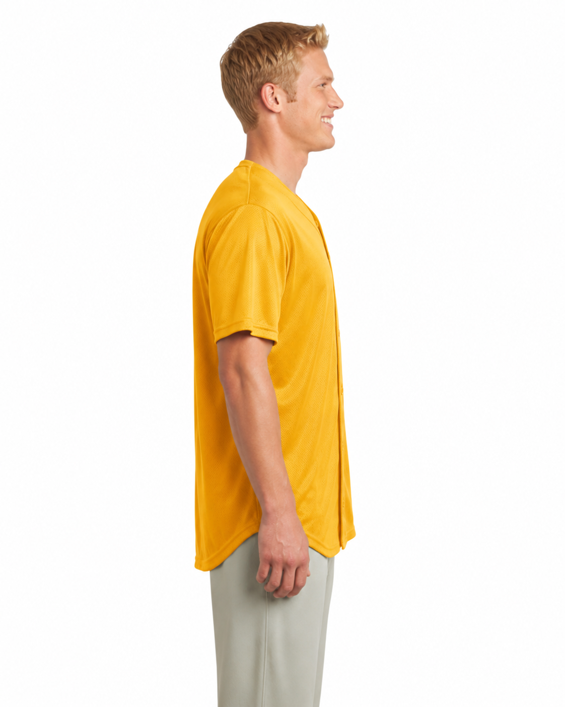Tough Mesh Full-Button Jersey - Image 2