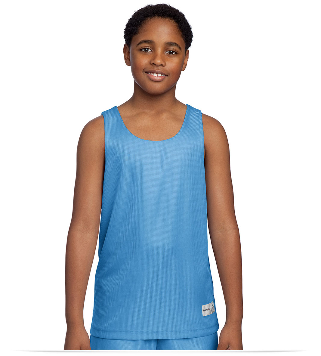 carolinablue Youth PosiCharge Mesh Reversible Tank