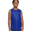 Youth Mesh Reversible Sleeveless Tee