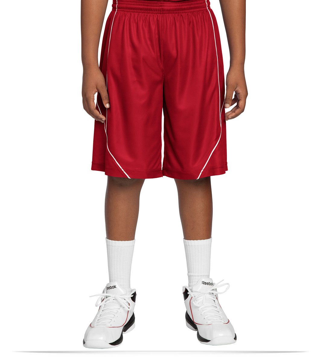 truered Youth Mesh Reversible Short