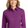 Customize Women’s Long Sleeve Easy Care Twill Shirt