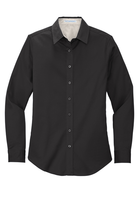 Women's Long Sleeve Easy Care Twill Shirt - Image 2
