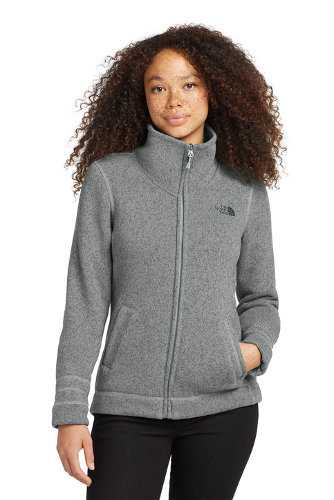 The North Face Ladies Sweater Fleece Jacket - Image 5