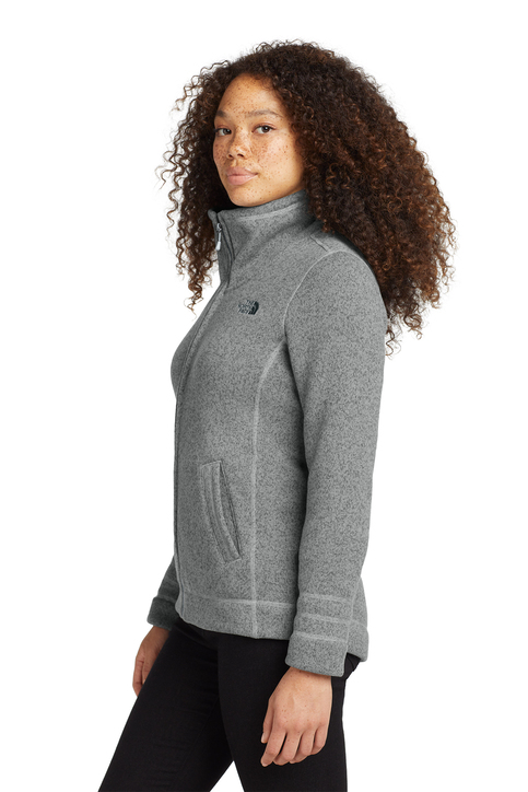 The North Face Ladies Sweater Fleece Jacket - Image 3