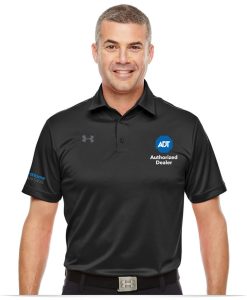 Alternative view of AU Men's Tech Polo