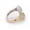 Two Tone Diamond Ring