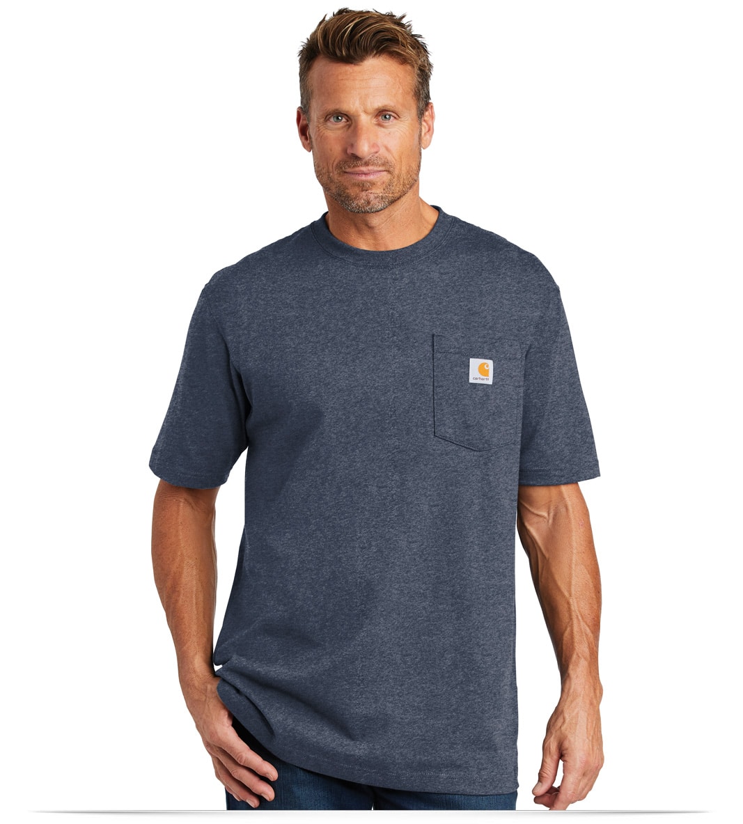 Workwear Pocket Short Sleeve T-Shirt with Your Own Custom Logo