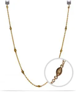 14K Gold Diamonds by The Yard Necklace
