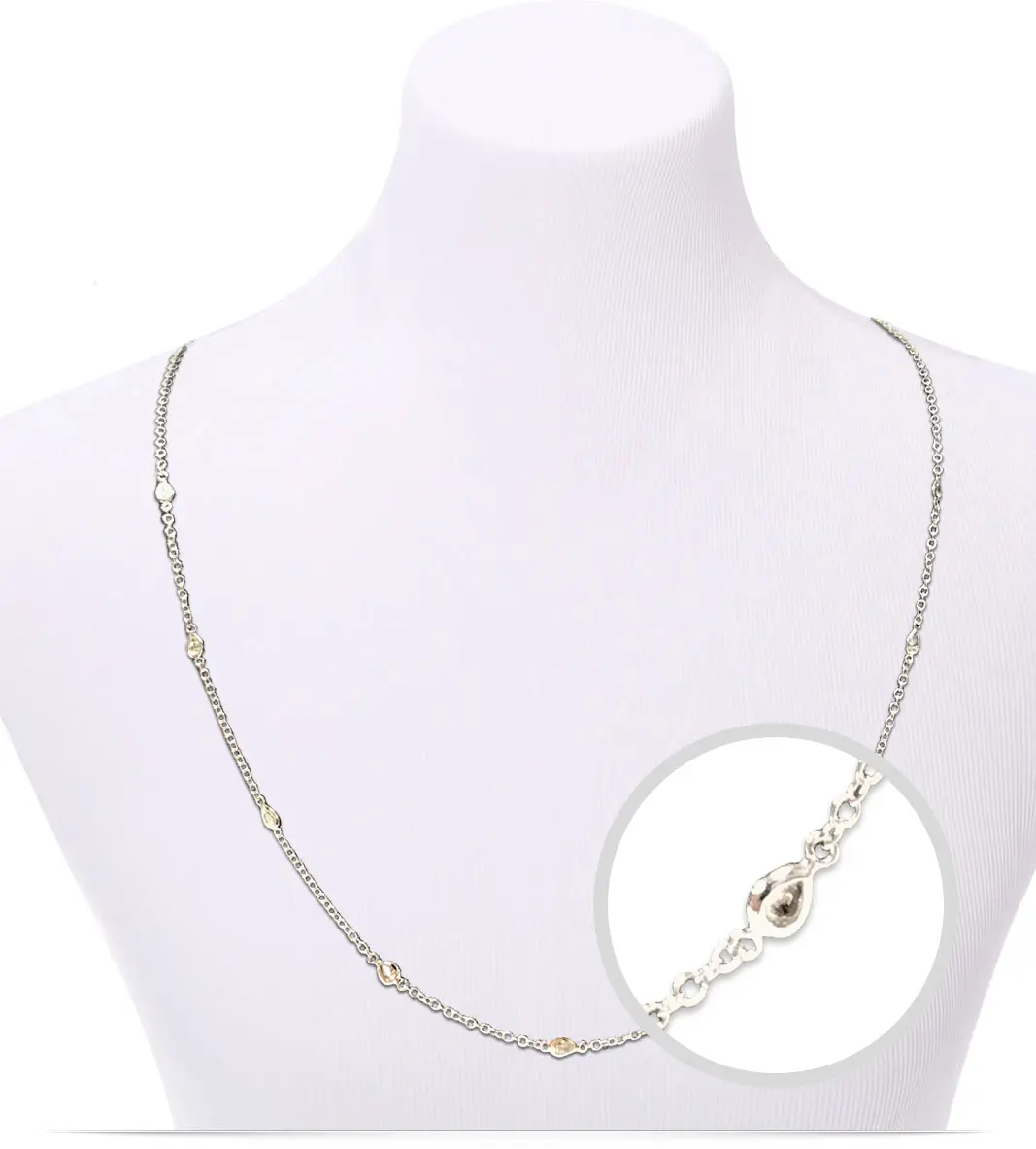 14K Gold Diamonds by The Yard Necklace