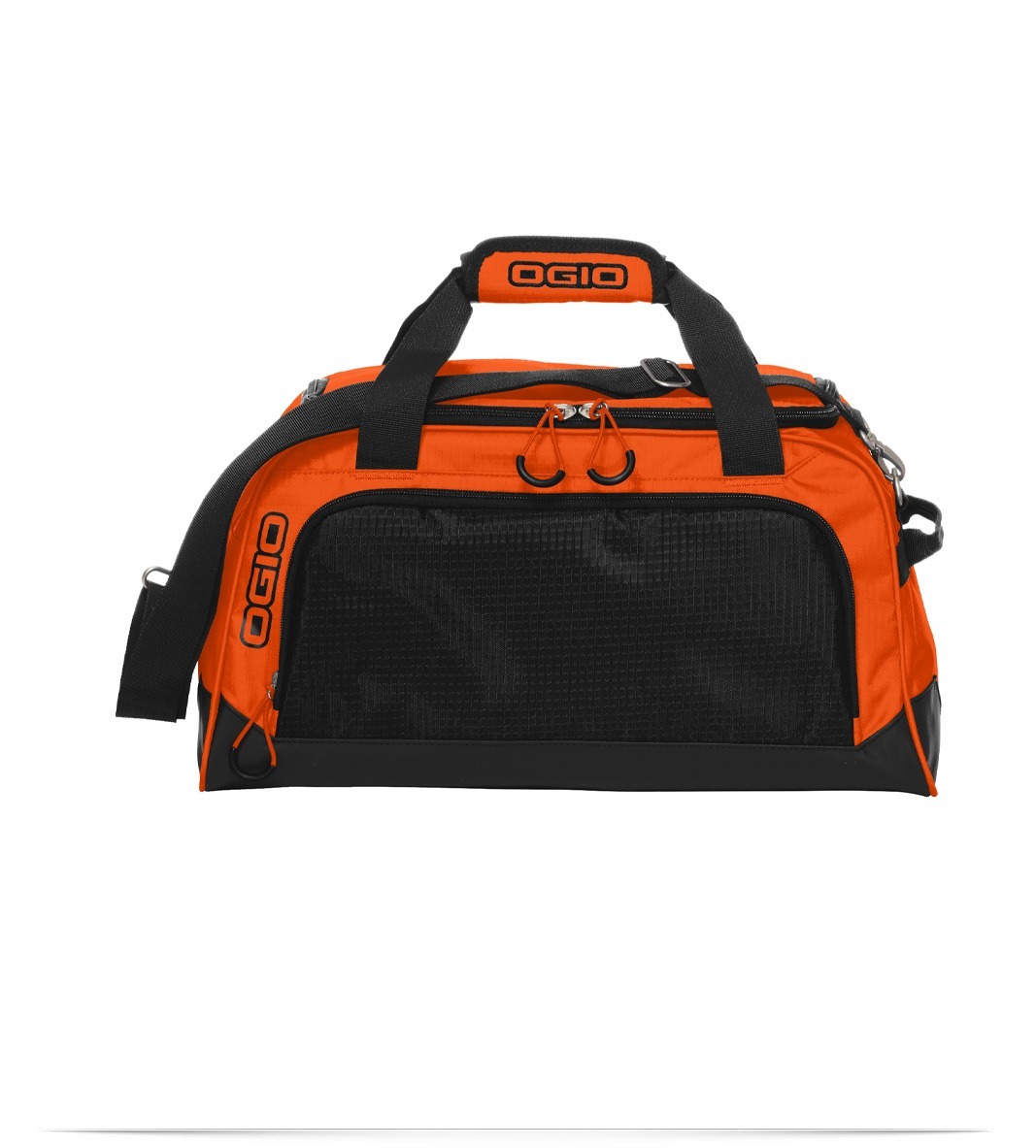 411095-hotorange-front Custom OGIO Breakaway Duffel