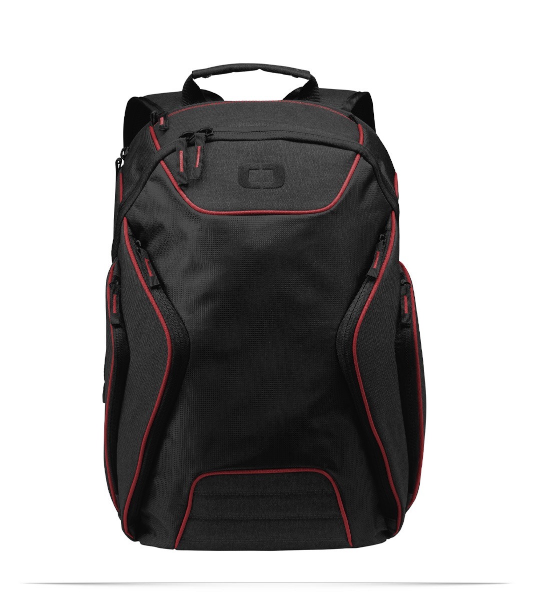 91001_laserredheathergrey_front Custom OGIO Hatch Pack