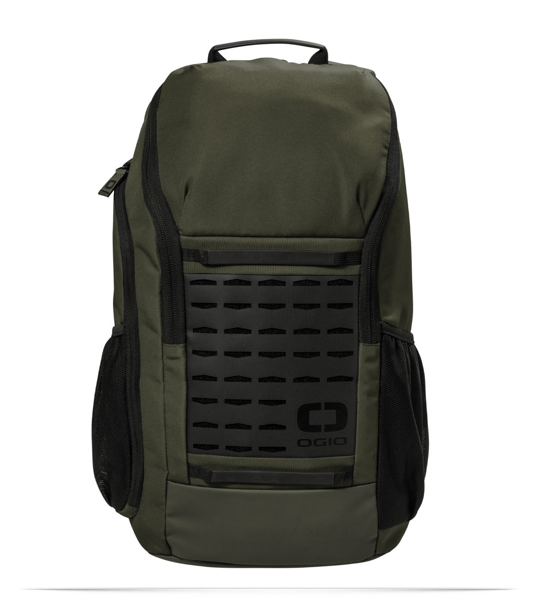 91011-deepolive-front Custom OGIO Surplus BackPack