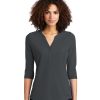 OGIO Ladies Jewel Henley
