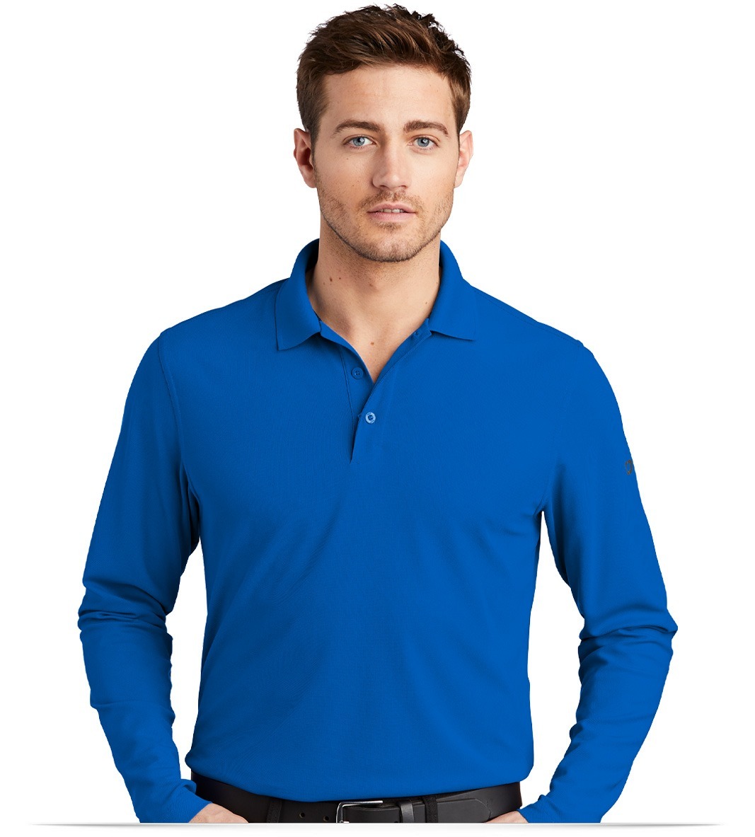 OG105_electricblue-front Custom OGIO Calibre 2.0 Long Sleeve