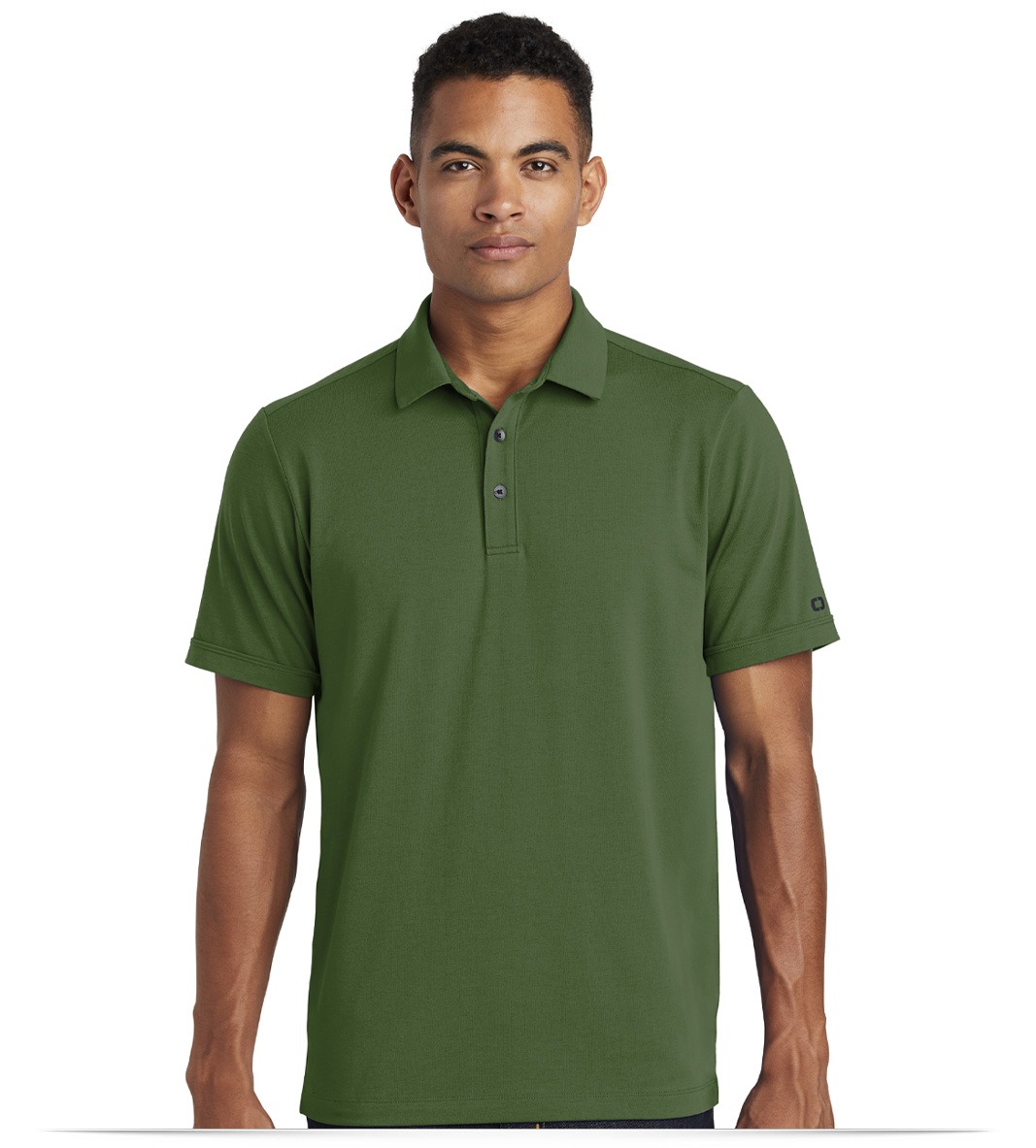 OG138-girtgreen-front OGIO Limit Polo