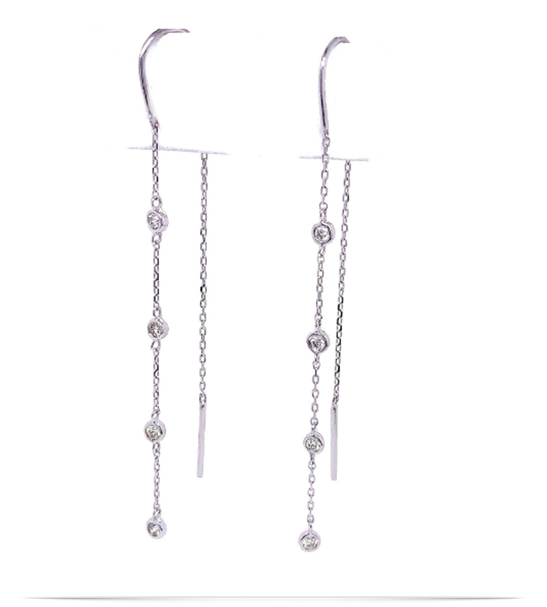 E13798-b Custom Diamond Earrings