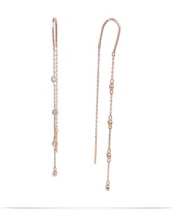Diamond Drop Earrings