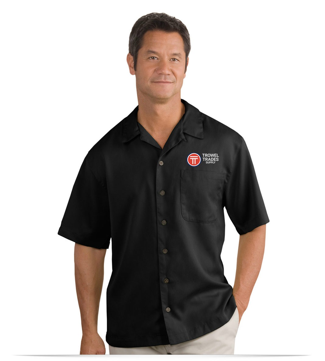 Port Authority Men’s Custom Logo Camp Shirt AllStar Logo