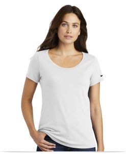 Nike Ladies Core Cotton Scoop Neck Tee