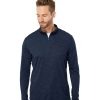 Lightweight Mélange Quarter-Zip Pullover