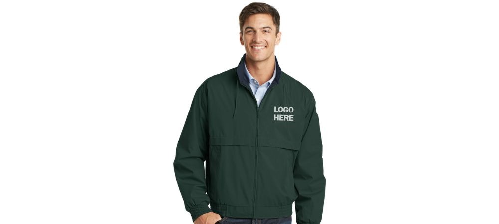 Custom Logo Embroidered Golf Jackets for Men