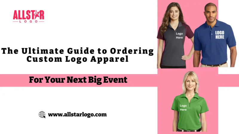 Ordering custom logo apparel
