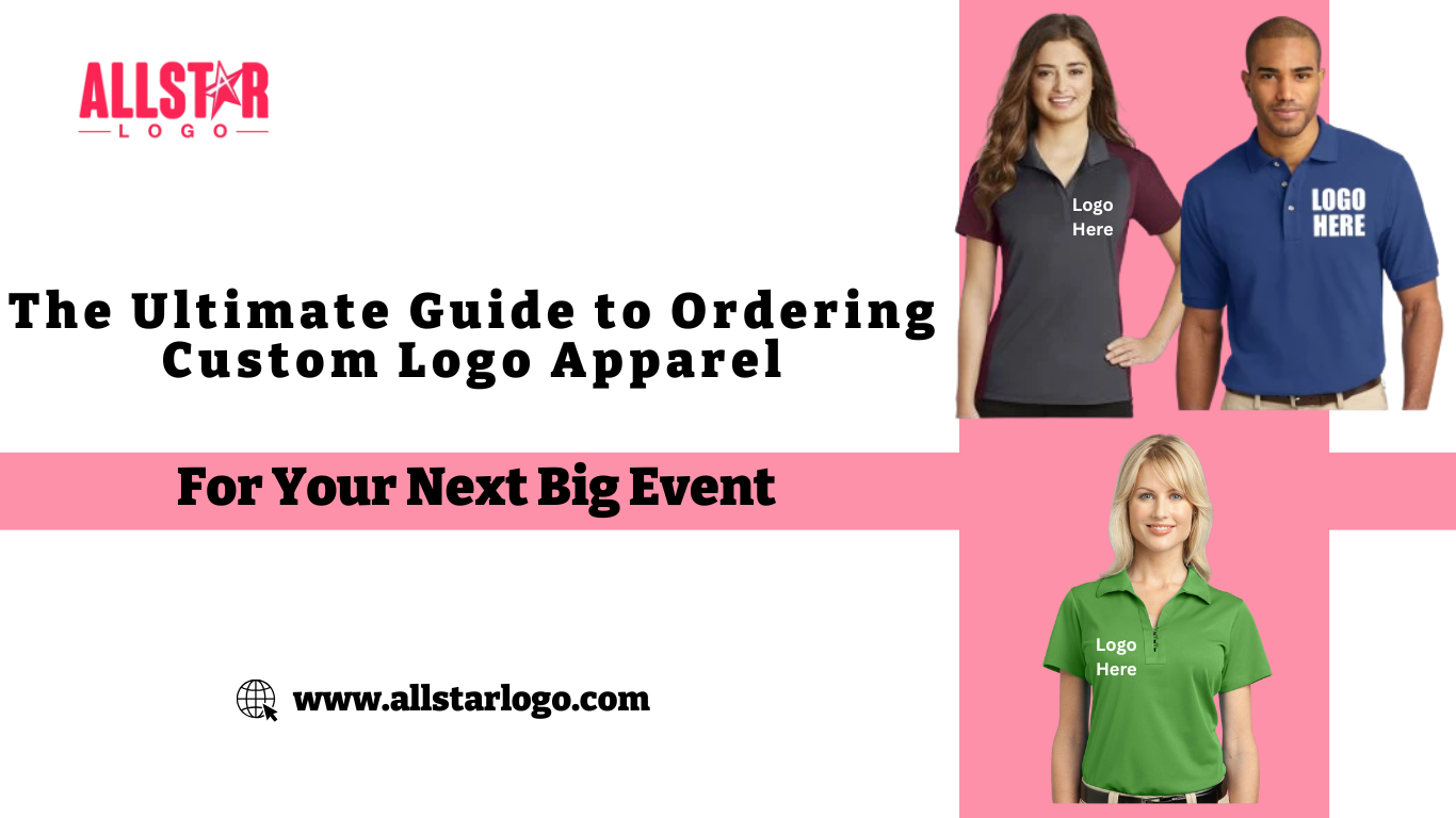 Ordering custom logo apparel