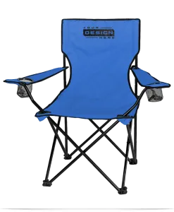 Design Logo Embroidered Camping Folding Chairs